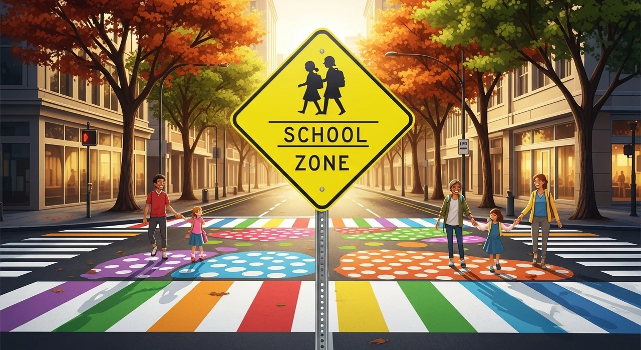 어린이 보호구역은 더 엄격해요!