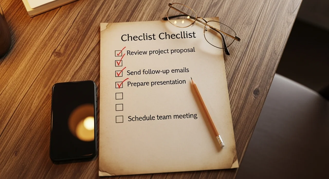 신청 전 필수 준비물 체크리스트