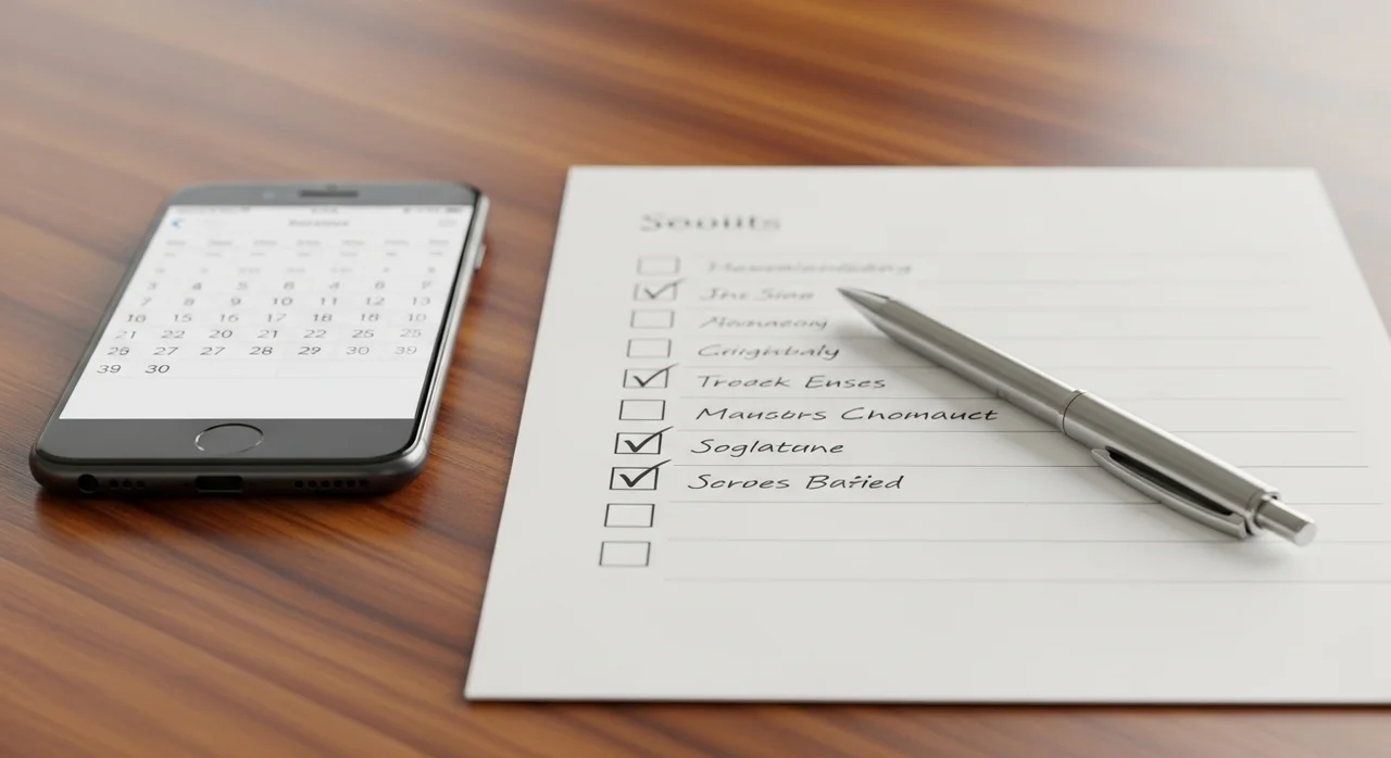 신청 전 준비물 체크리스트