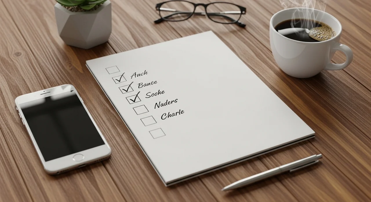 신청 전 필수 준비물 체크리스트