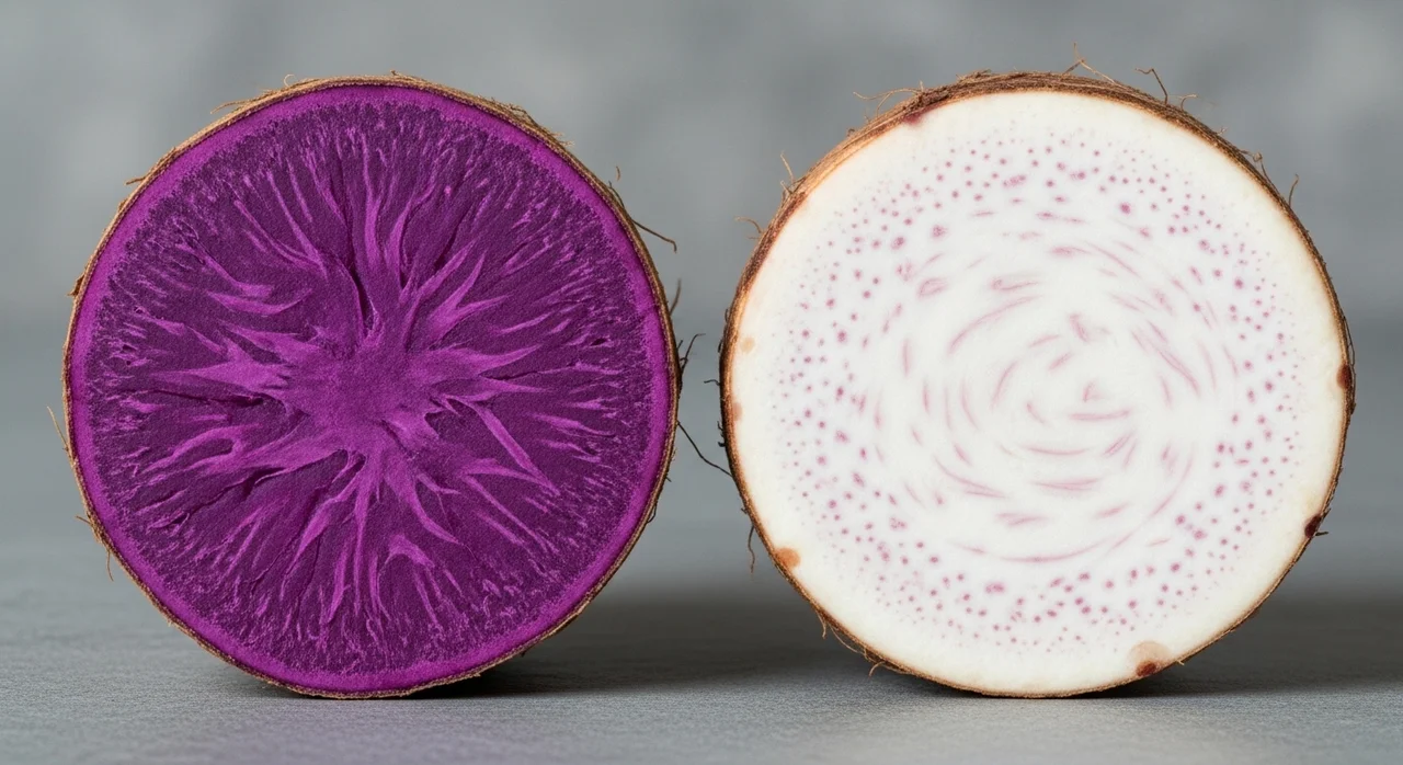 식물학적 뿌리부터 다른 우베(Ube) vs 타로(Taro)