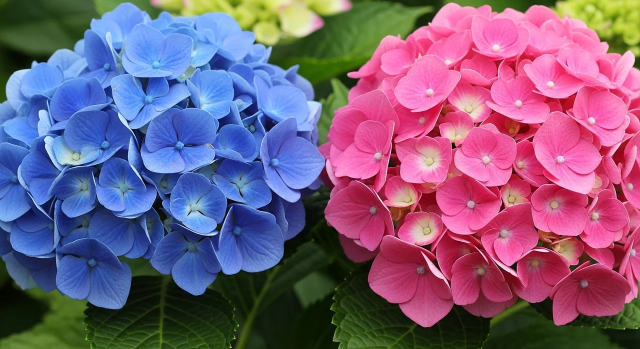 수국 색깔 내 맘대로 바꾸기: 산성 vs 알칼리성