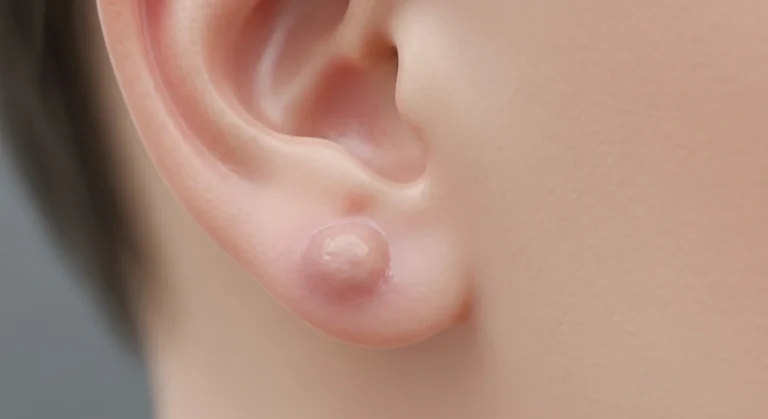 귓볼피지낭종 제거 방법과 원인, 절대로 짜면 안 되는 이유