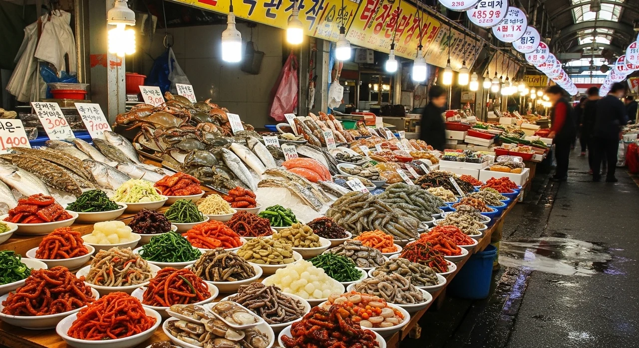 금강산도 식후경! 강화풍물시장 먹거리