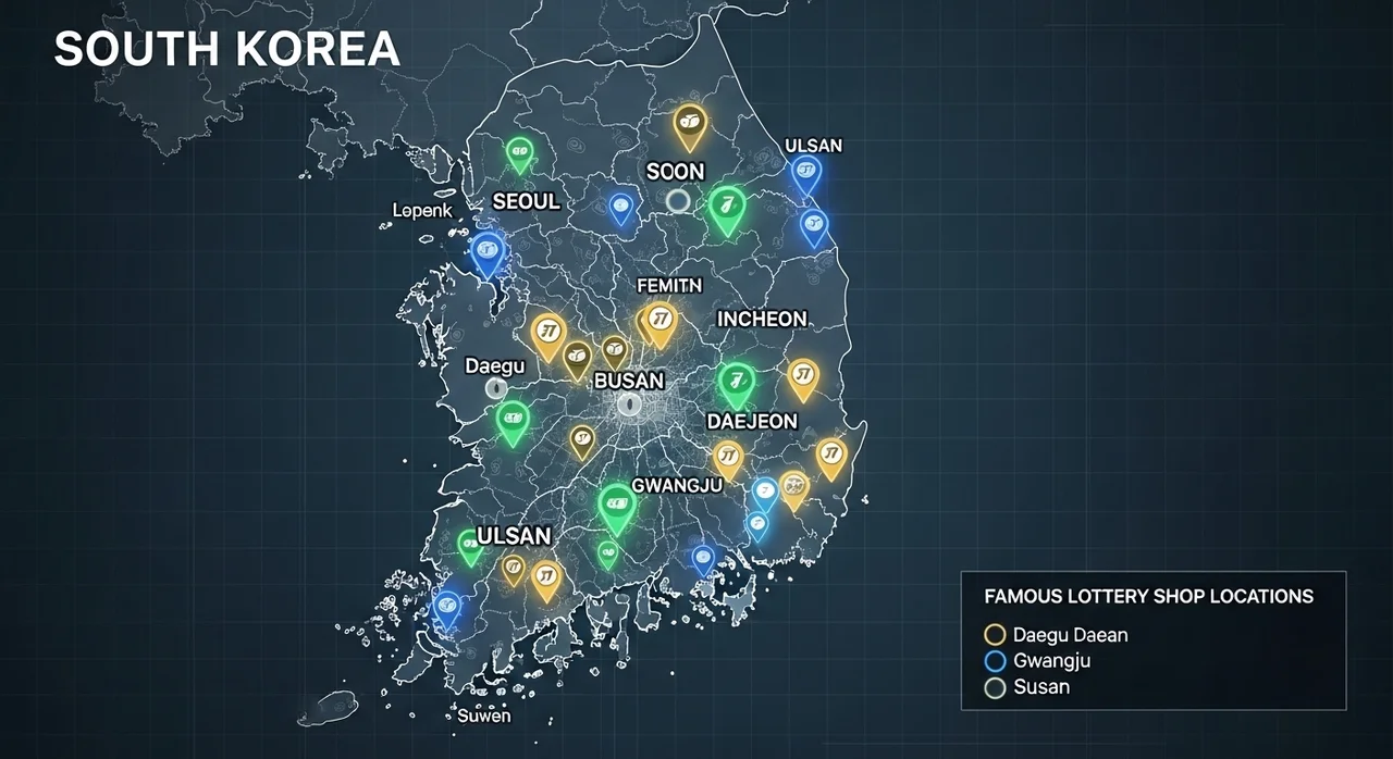 당첨 확률을 높이는 1등 명당 판매점 조회 꿀팁