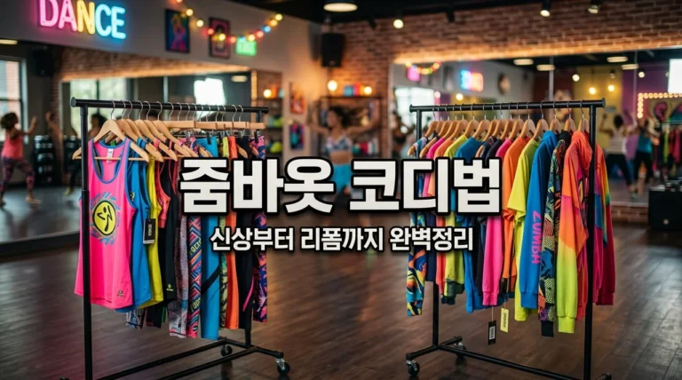 줌바옷 추천 및 코디 가이드: 신상 줌바웨어부터 리폼 꿀팁까지
