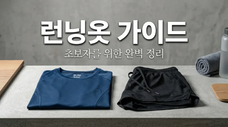 런닝옷 추천 및 선택 가이드: 초보부터 마라토너까지 계절별 코디법