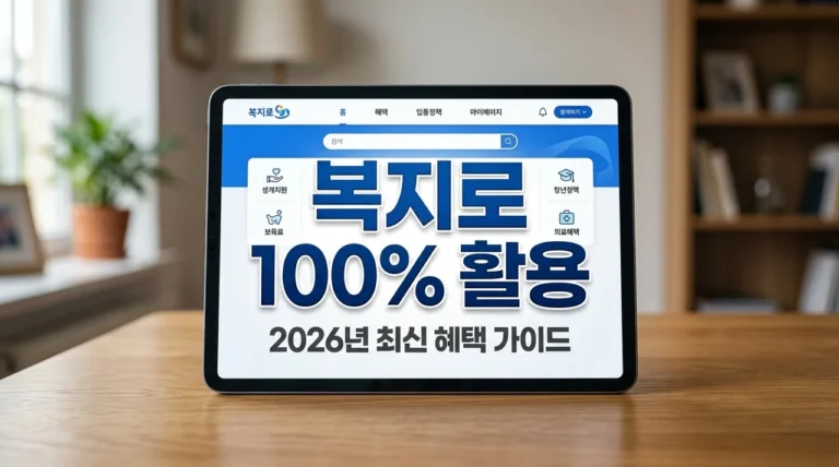 복지로 신청 방법 및 2026 복지 혜택 총정리: 보육료 전환부터 기저귀 바우처까지