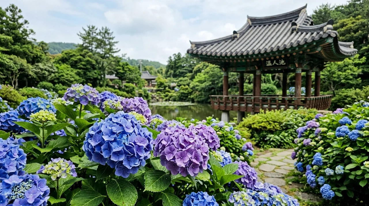 인생 사진 보장! 6월 수국 명소 베스트