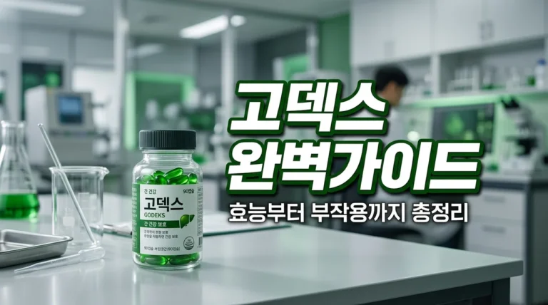 고덱스 캡슐 효능 부작용 복용법 총정리! 우루사와 차이점은?