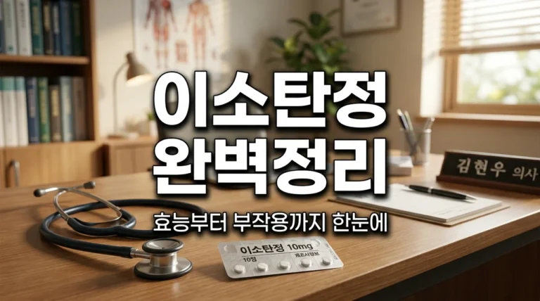 이소탄정 효능 부작용 총정리, 자율신경 불균형과 수면 장애 해결법