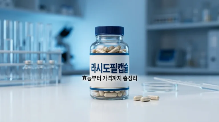 라시도필캡슐 효능 부작용 가격, 약국 전용 유산균이 특별한 이유 5가지