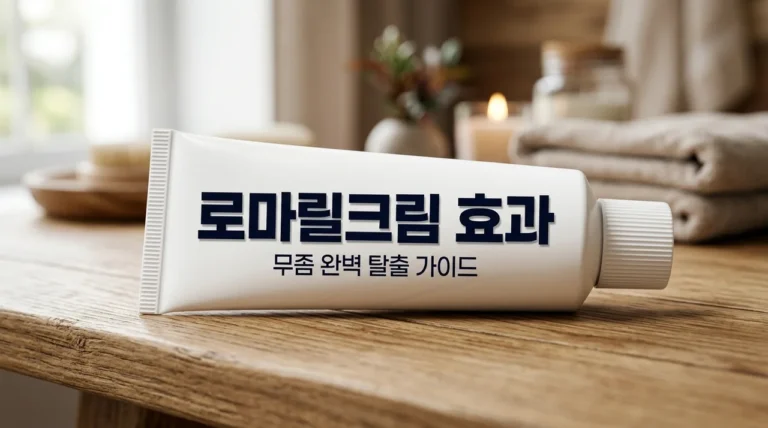로마릴크림 무좀 완치 가이드: 효능, 가격, 올바른 사용법 총정리