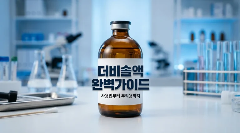 더비솔액 사용법 효과 부작용 총정리! 1등급 스테로이드 주의사항