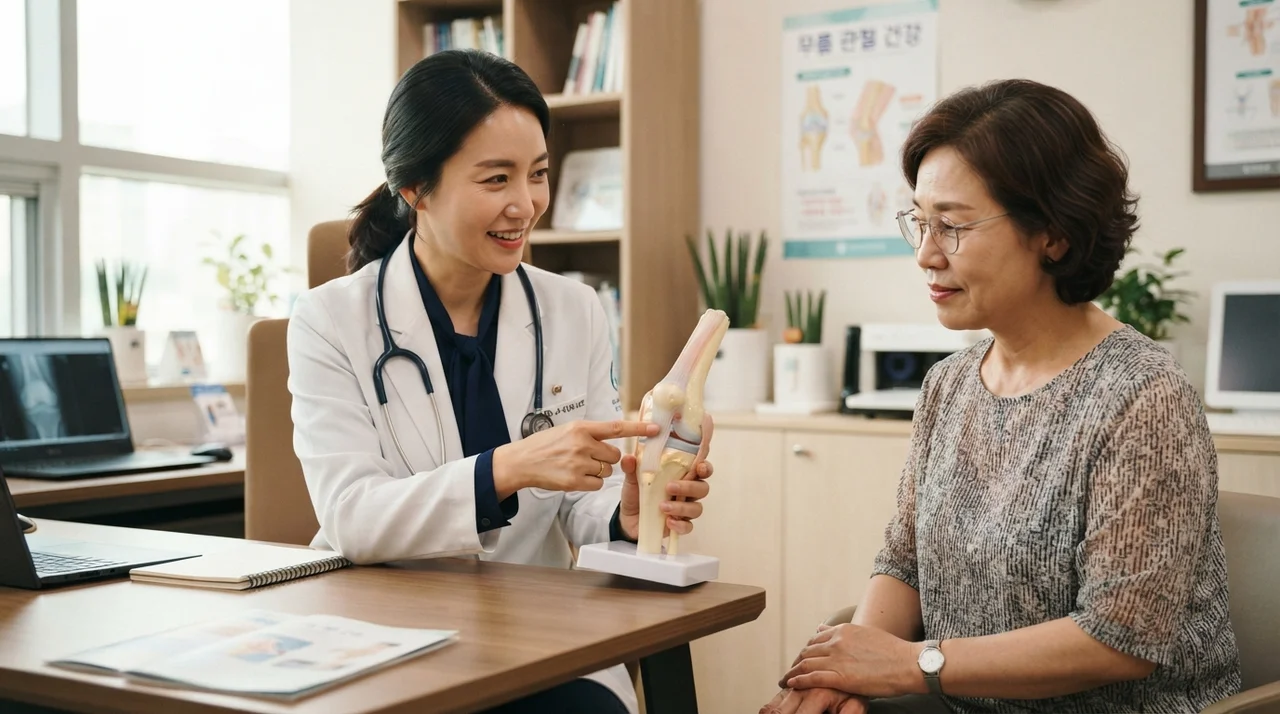 무릎 통증, 이제 단 한 번의 주사로 관리하세요
