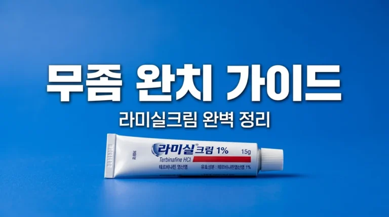 라미실크림 가격 사용법 효과 무좀 완벽 해결 가이드