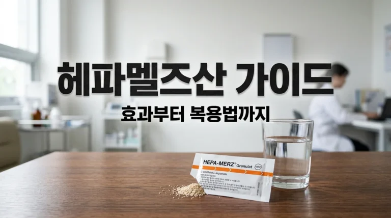 헤파멜즈산 효과 복용법 총정리: 간 해독 돕는 오르니틴 효능 가이드