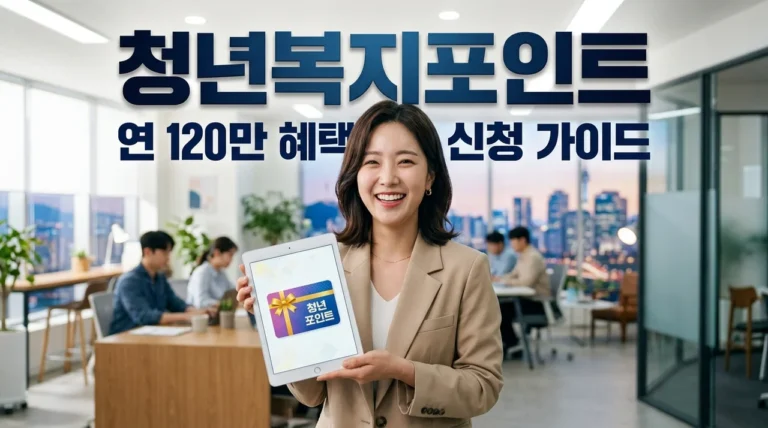 청년복지포인트 신청 2026 경기도 120만원 혜택 자격과 서류 완벽정리