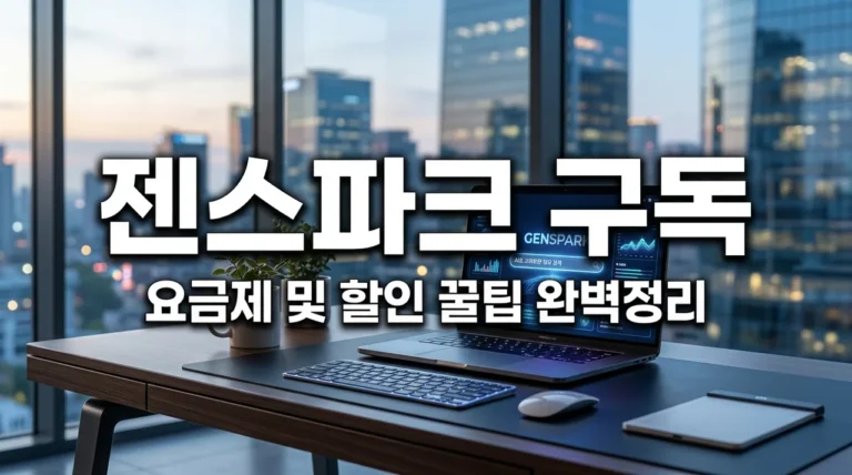 GenSpark AI 구독 요금제 완벽 가이드 | 무료 유료 차이와 할인 꿀팁