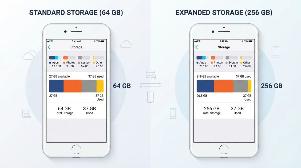 128GB vs 256GB, 나에게 맞는 용량은?