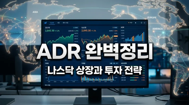 ADR 뜻과 SK하이닉스 나스닥 상장 효과, 투자 전 필수 체크리스트