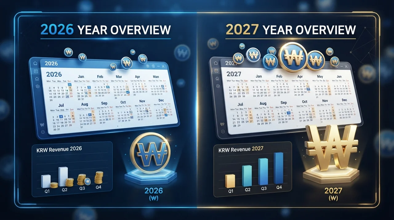 2026년 vs 2027년, 무엇이 달라졌을까요?
