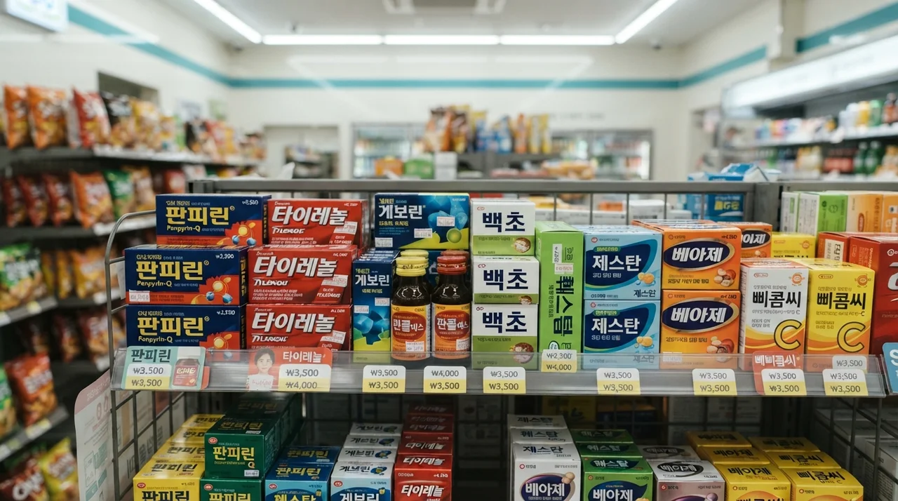 약국 문이 닫혔을 때? 편의점 상비약 활용하기
