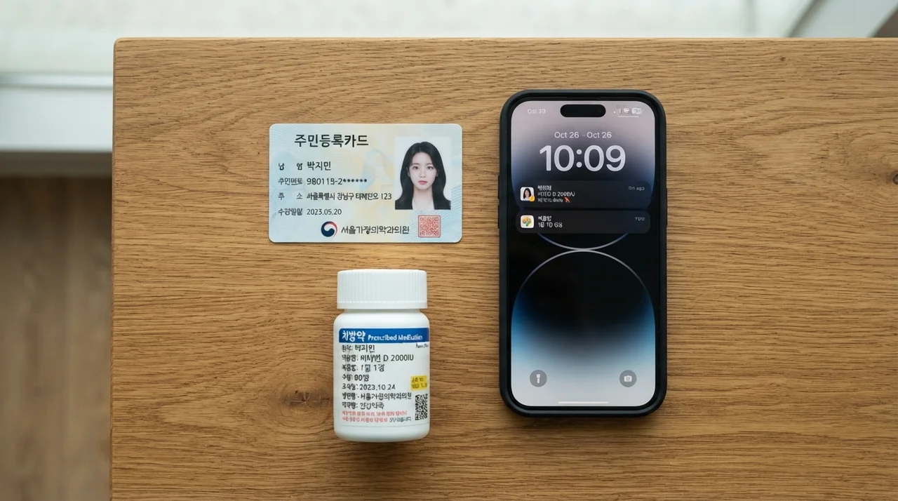 약국 방문 전 준비물 체크리스트
