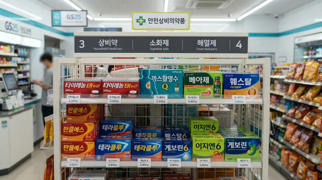 약국이 멀다면? 편의점에서 살 수 있는 상비약 리스트
