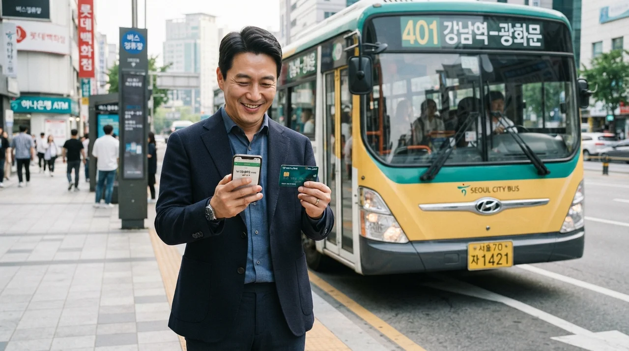 전세버스 유가보조금 카드 신청 3단계
