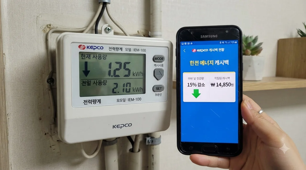 에너지 캐시백으로 전기 요금 현금처럼 돌려받기