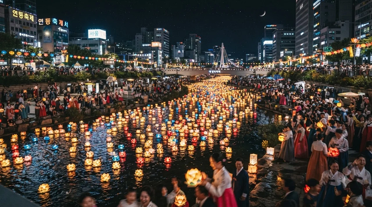 가을 축제의 정수, 진주 남강 유등축제와 부산 불꽃축제