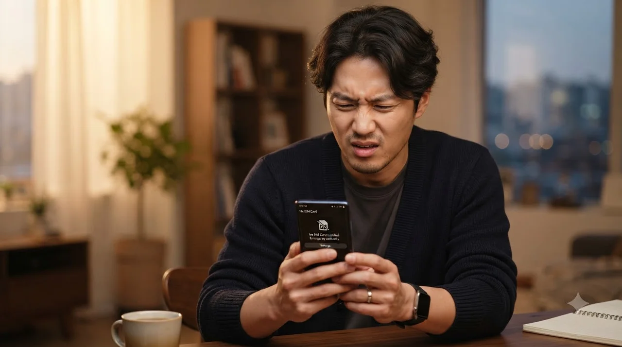 갑자기 유심 인식이 안 될 때 가장 먼저 해야 할 일