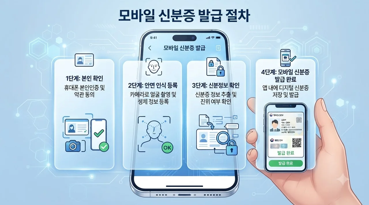 1분 만에 끝내는 모바일 건강보험증 발급 4단계