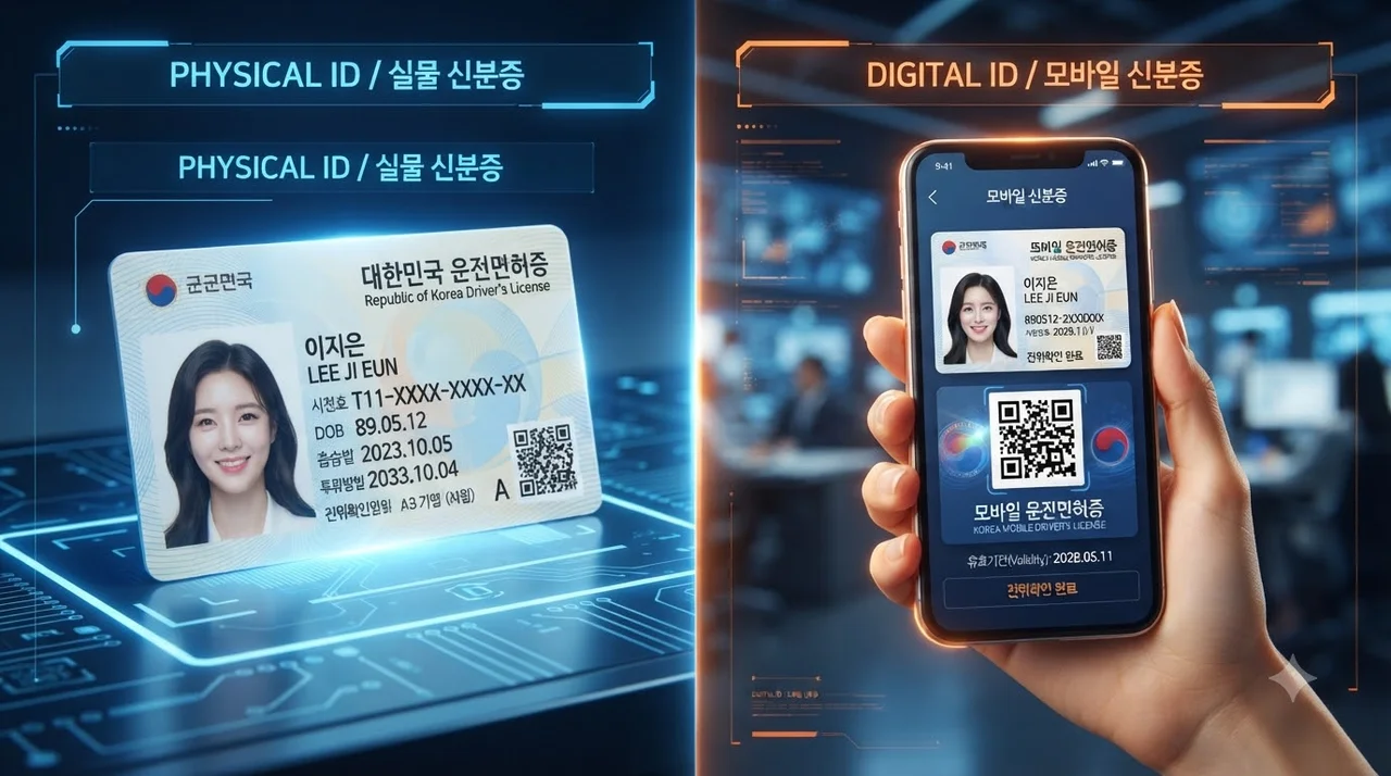 IC 운전면허증 vs 일반 면허증, 어떤 걸 선택할까?
