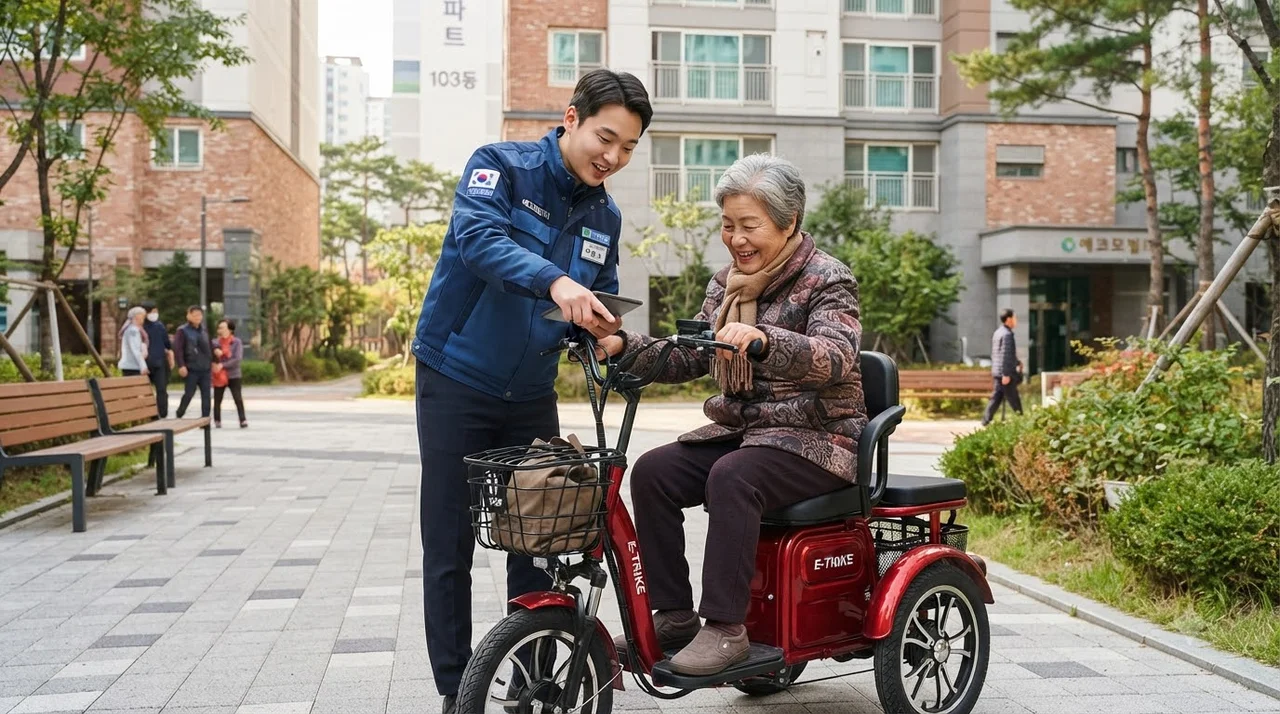 세발전기자전거렌탈 신청부터 수령까지 4단계