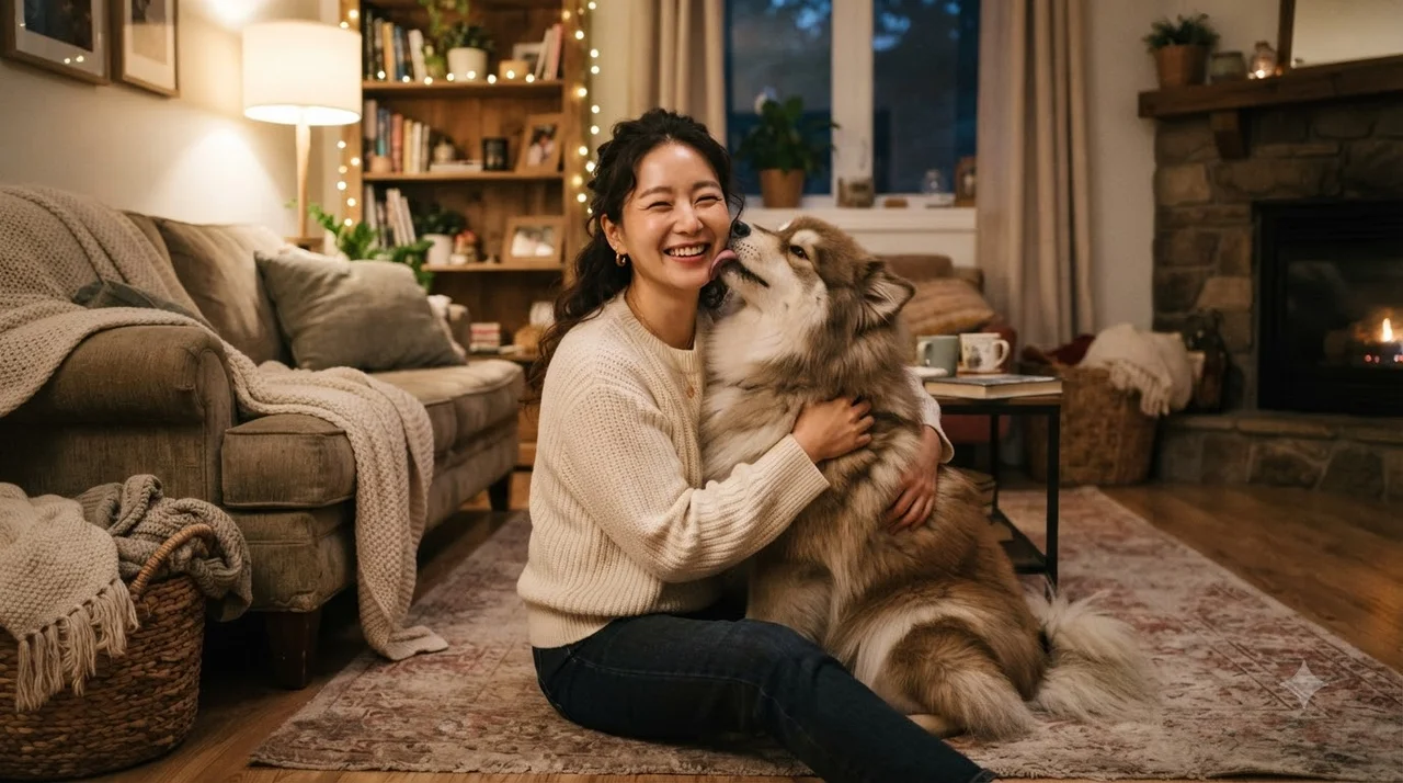 지능적이고 다정한 성격: 짖음 문제는 없을까?