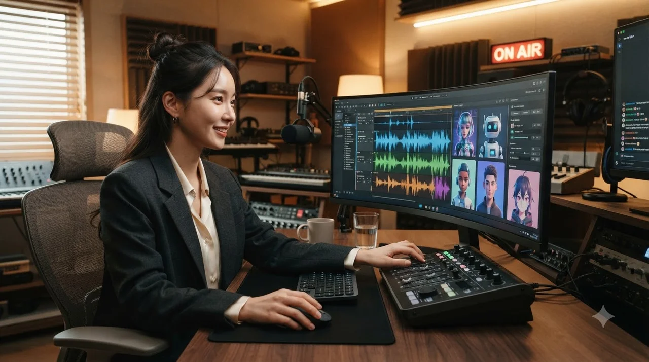 독보적인 감정 표현 기술과 400여 명의 AI 캐릭터